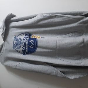 Real tree rival fleece Hoodia with front pockets xl gray